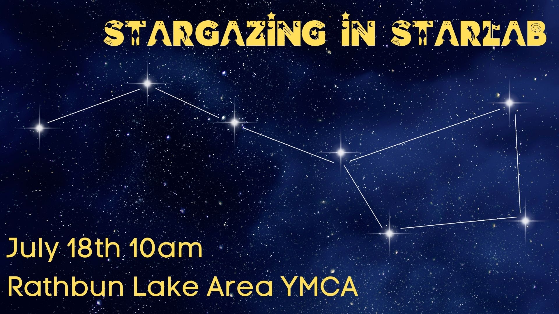 Stargazing at Starlab event