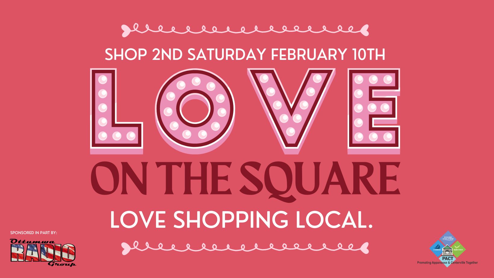 February Shop 2nd Saturday
