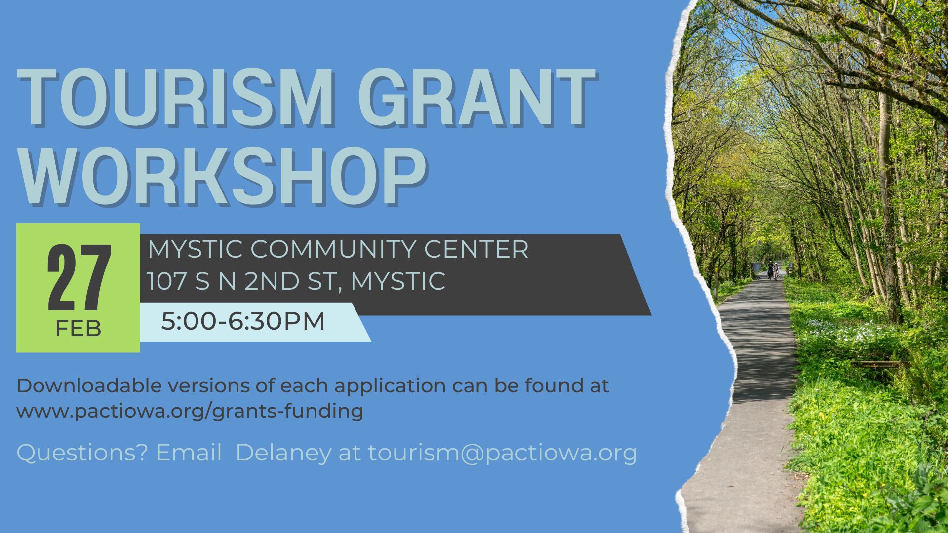Appanoose County Tourism Grant Workshop #3