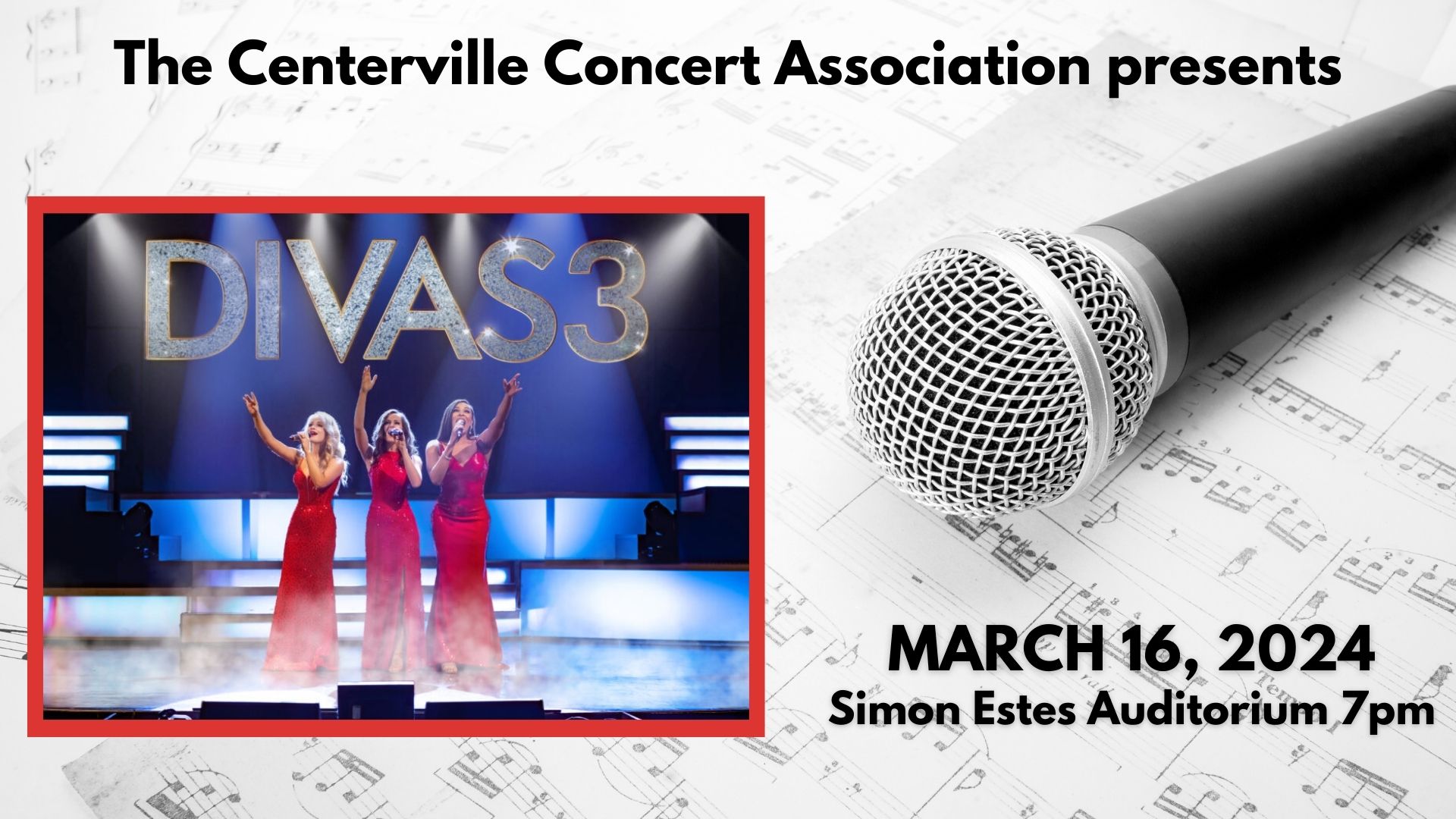 Centerville Concert Association Mar 16 Divas 3