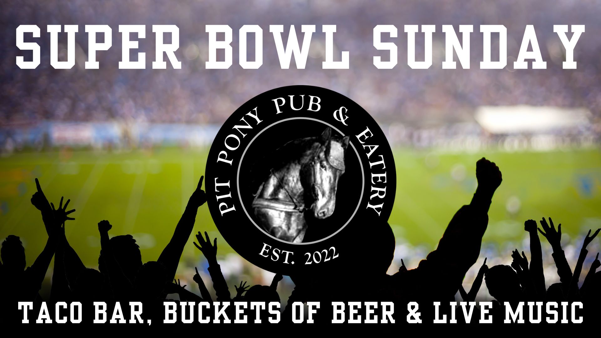2024 Super Bowl Sunday at Pit Pony Pub
